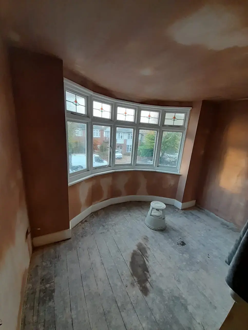 Smooth plaster finish in a Christchurch home